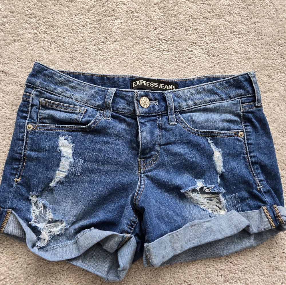 Express Jean Shorts